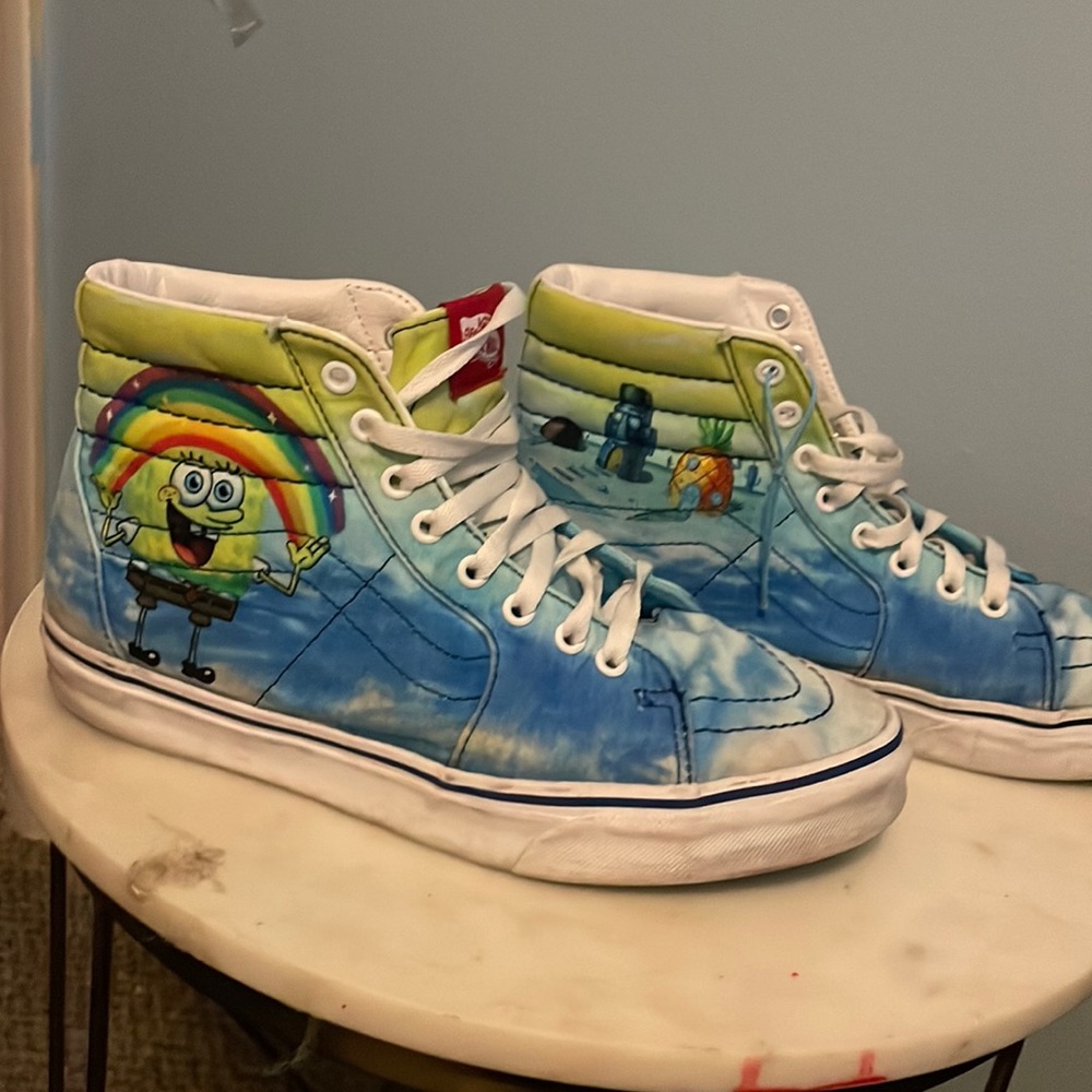 SpongeBob custom vans
